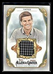 Field Yates #AGRB-FY Baseball Cards 2022 Topps Allen & Ginter Relics B Prices