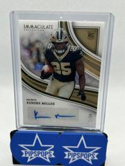 Kendre Miller #24 Football Cards 2023 Panini Immaculate Rookie Autograph Prices