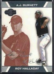 A. J. Burnett, Roy Halladay [Bronze] #90 Baseball Cards 2007 Topps CO Signers Prices