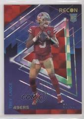 Trey Lance [Red] Football Cards 2021 Panini Chronicles Recon Prices