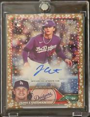 James Outman [Golden] #HAC-JO Baseball Cards 2023 Topps Holiday Autographs Prices