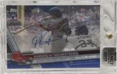 Andrew Benintendi [Blue] Baseball Cards 2017 Topps Clearly Authentic Autographs Prices