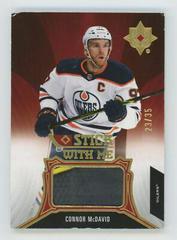 Connor McDavid Hockey Cards 2021 Ultimate Collection Stick With Me Prices