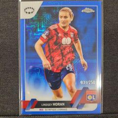 Lindsey Horan [Blue Mojo] #26 Soccer Cards 2022 Topps Chrome UEFA Women's Champions League Prices