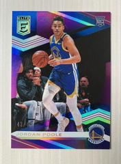Jordan Poole [Purple] #117 Basketball Cards 2019 Panini Donruss Elite Prices