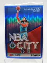Steven Adams [Blue] Basketball Cards 2019 Panini Hoops Premium Stock NBA City Prices
