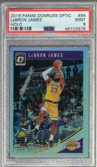 LeBron James [Holo] #94 Basketball Cards 2018 Panini Donruss Optic Prices