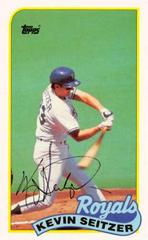 Kevin Seitzer #120 Baseball Cards 1989 Topps Ljn Baseball Talk Prices