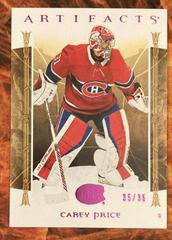 Carey Price [Pink] Hockey Cards 2022 Upper Deck Artifacts Prices