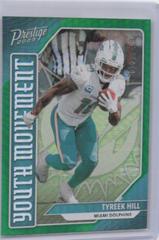 Tyreek Hill [Green] #YM-13 Football Cards 2023 Panini Prestige Youth Movement Prices