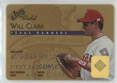 Will Clark [Gold] Baseball Cards 1995 Studio Prices