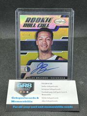Jalen Brunson [Gold] #JB Basketball Cards 2018 Panini Certified Rookie Roll Call Autographs Prices