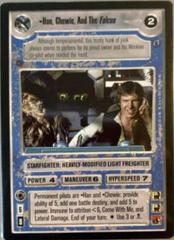 Han, Chewie, And The Falcon Star Wars CCG Reflections III Prices
