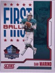 Dan Marino [Red] #10 Football Cards 2023 Panini Score First Ballot Prices