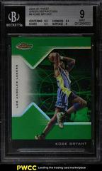 Kobe Bryant [Green Refractor] Basketball Cards 2004 Finest Prices
