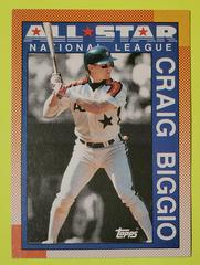 Craig Biggio Baseball Cards 1990 Topps Tiffany Prices