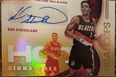 Rod Strickland Basketball Cards 2021 Panini Hoops Hot Signatures Prices