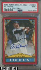 Al Kaline [Red] #BC2-AK Baseball Cards 2018 Topps Brooklyn Collection Autographs Prices
