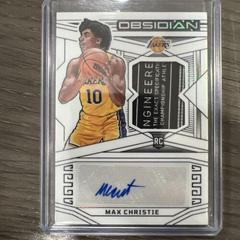 Max Christie [Jersey Autograph Contra] #203 Basketball Cards 2022 Panini Obsidian Prices