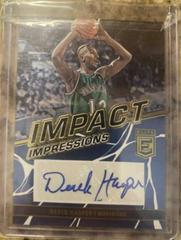 Derek Harper [Blue] #II-DHP Basketball Cards 2022 Panini Donruss Elite Impact Impressions Prices