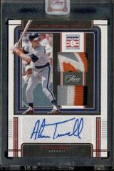 Alan Trammell [Red] #HOFS-AT Baseball Cards 2022 Panini Three and Two Hall of Fame Signature Swatches Prices