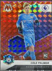 Cole Palmer [Red Mosaic] Soccer Cards 2021 Panini Mosaic Premier League Prices