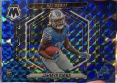 Jahmyr Gibbs [Blue] #ND-10 Football Cards 2023 Panini Mosaic NFL Debut Prices
