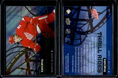 Moritz Seider #TR-11 Hockey Cards 2022 Upper Deck Synergy Thrill Rides Prices