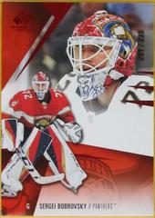 Sergei Bobrovsky [Red] #6 Hockey Cards 2023 SP Game Used Prices
