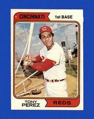 Tony Perez #230 Baseball Cards 1974 O Pee Chee Prices