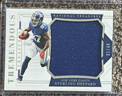 Sterling Shepard Football Cards 2018 National Treasures Tremendous Prices