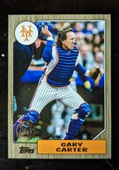 Gary Carter [Gold] Baseball Cards 2022 Topps Update 1987 Prices
