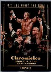 Triple H #HHH-19 Wrestling Cards 2022 Panini Chronicles WWE It's All About the Game Prices