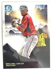 Royce Lewis Baseball Cards 2018 Bowman Chrome Peaks of Potential Prices