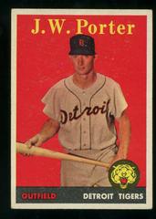 J.W. Porter [Yellow Name] #32 Baseball Cards 1958 Topps Prices