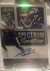 Devin Duvernay #SPEC-DD Football Cards 2022 Panini Absolute Spectrum Signatures Prices