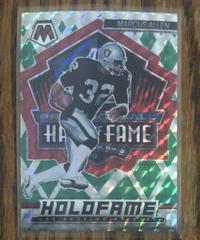 Marcus Allen [Green] #HF-20 Football Cards 2022 Panini Mosaic HoloFame Prices