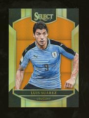 Luis Suarez [Orange Prizm] Soccer Cards 2016 Panini Select Prices