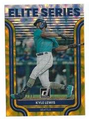 Kyle Lewis [Gold] Baseball Cards 2022 Panini Donruss Elite Series Prices