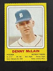 Denny McLain Baseball Cards 1970 Transogram Hand Cut Prices