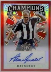 Alan Shearer [Prismatic Red] Soccer Cards 2022 Leaf Metal Champions Autographs Prices