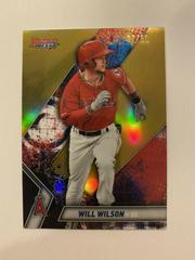 Will Wilson [Gold Refractor] #TP-23 Baseball Cards 2019 Bowman's Best Top Prospects Prices