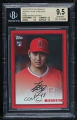 Shohei Ohtani [Red] #29B Baseball Cards 2018 Topps on Demand Rookie Year in Review Prices