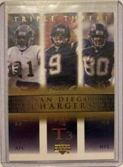 Curtis Conway, LaDainian Tomlinson, Drew Brees [Gold] #84 Football Cards 2002 Upper Deck Honor Roll Prices