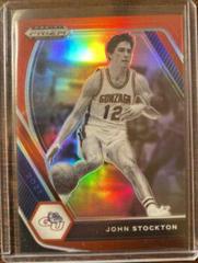 John Stockton [Red Prizm] Basketball Cards 2021 Panini Prizm Draft Picks Prices