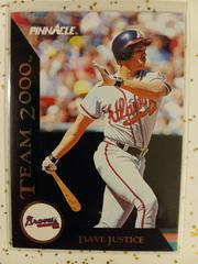 David Justice #9 Baseball Cards 1992 Pinnacle Team 2000 Prices