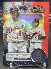 Miguel Cabrera [Class 2 Red] #11 Baseball Cards 2022 Topps Gold Label Prices