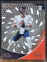 Justin Fields Football Cards 2021 Panini Chronicles Clear Vision Rookies Prices