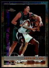 Andrew Lang #35 Basketball Cards 1997 Topps Chrome Prices