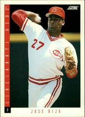 Jose Rijo #105 Baseball Cards 1993 Score Prices